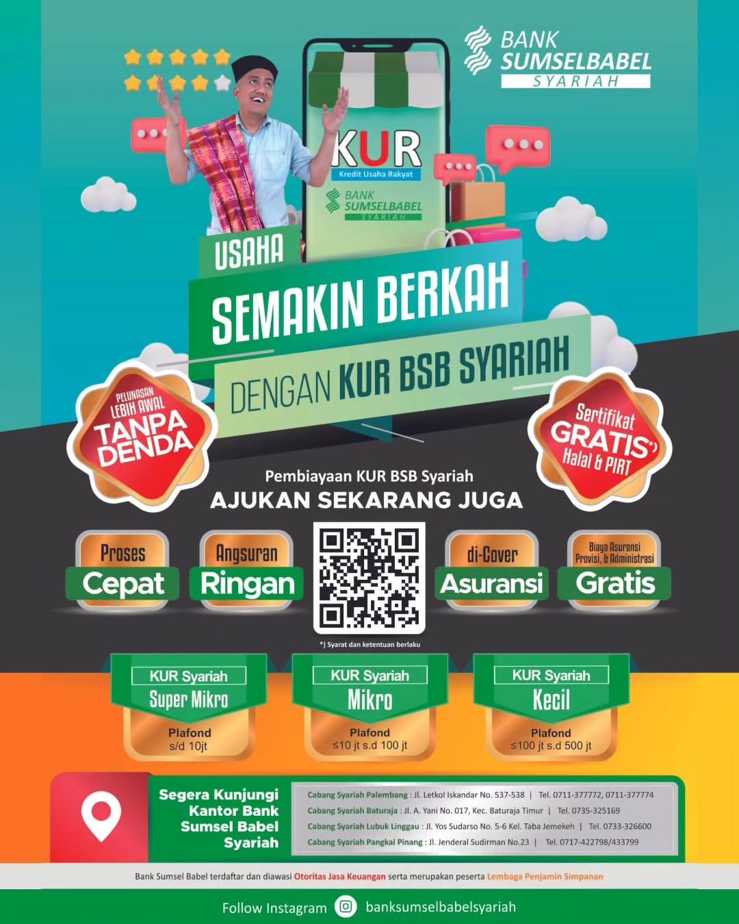 Post 10 by Bank Sumsel Babel Syariah on Instagram (image)