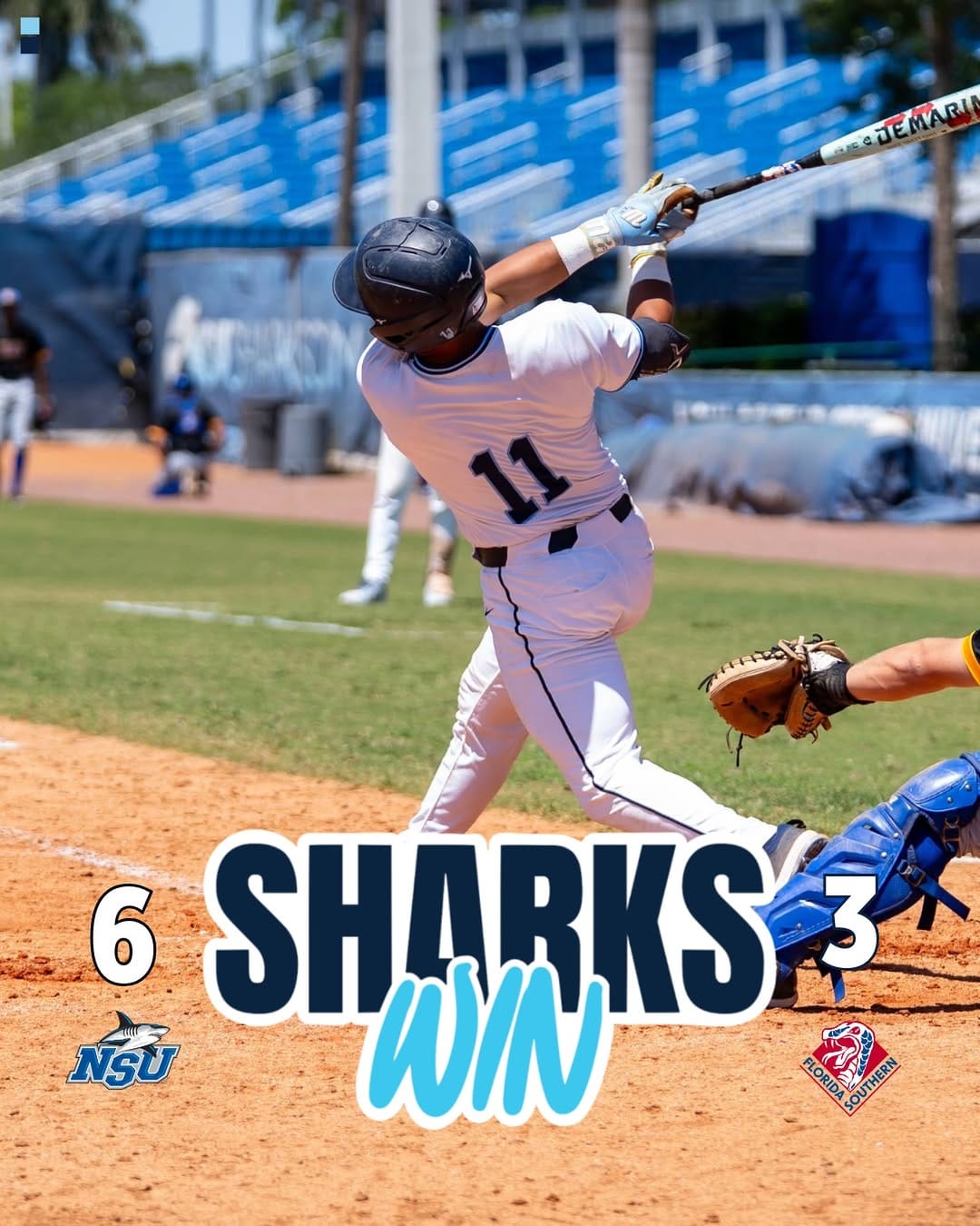 Post 10 by NSU Baseball on Instagram (image)