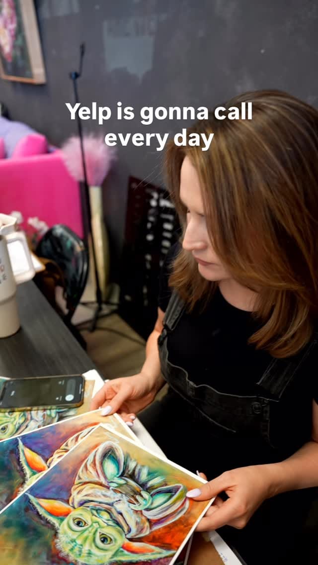 Post 6 by Bash & Design Gallery | Art classes for kids & adults on Instagram (video)