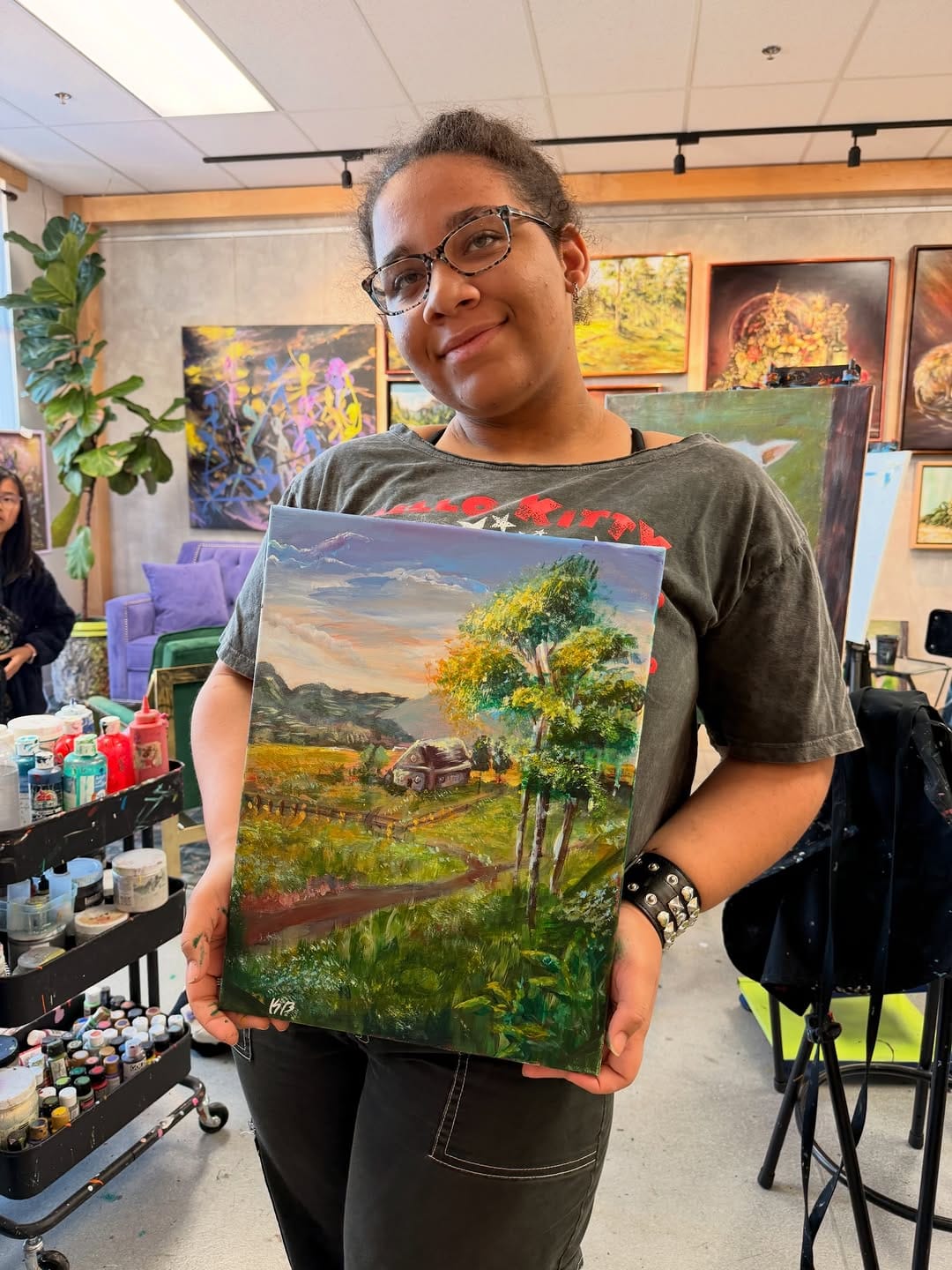 Post 8 by Bash & Design Gallery | Art classes for kids & adults on Instagram (carousel)