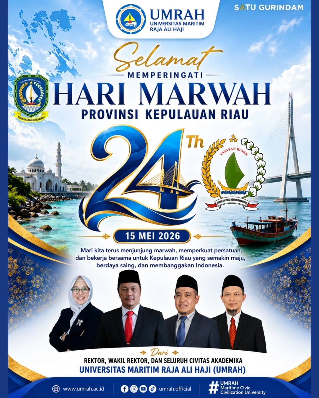 Post 7 by Univ. Maritim Raja Ali Haji on Instagram (image)