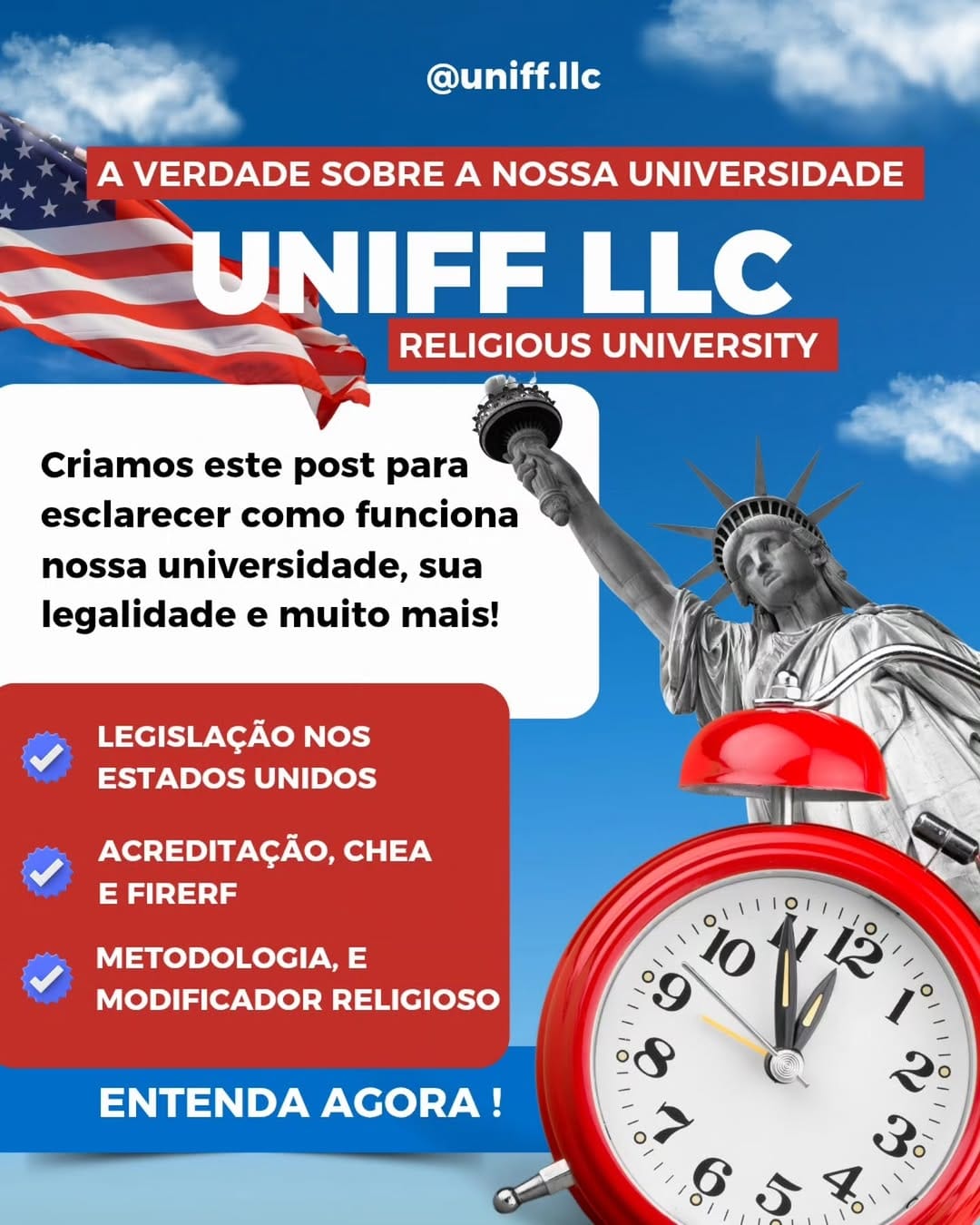 Post 9 by University UNIFF on Instagram (image)