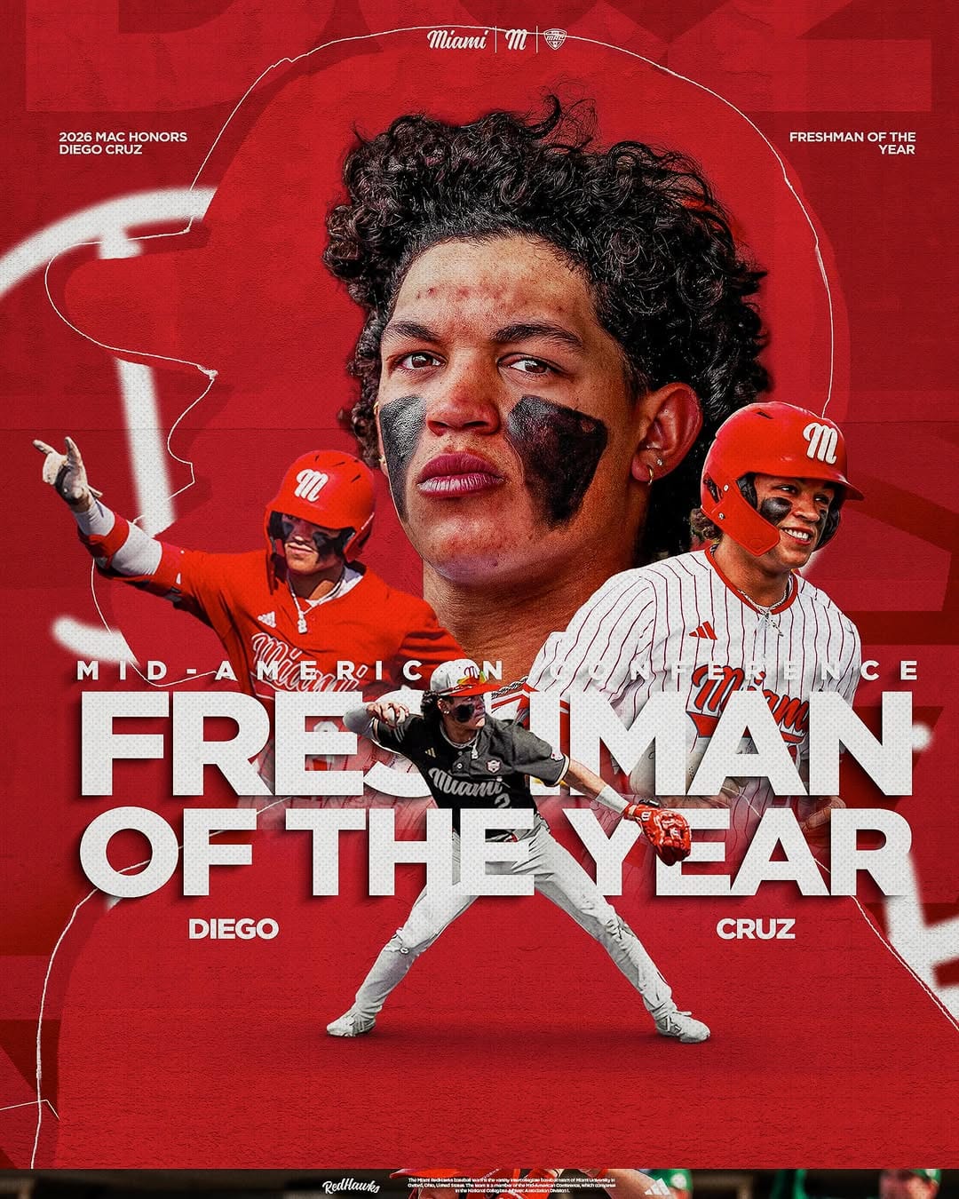 Post 8 by Miami RedHawks Baseball on Instagram (image)