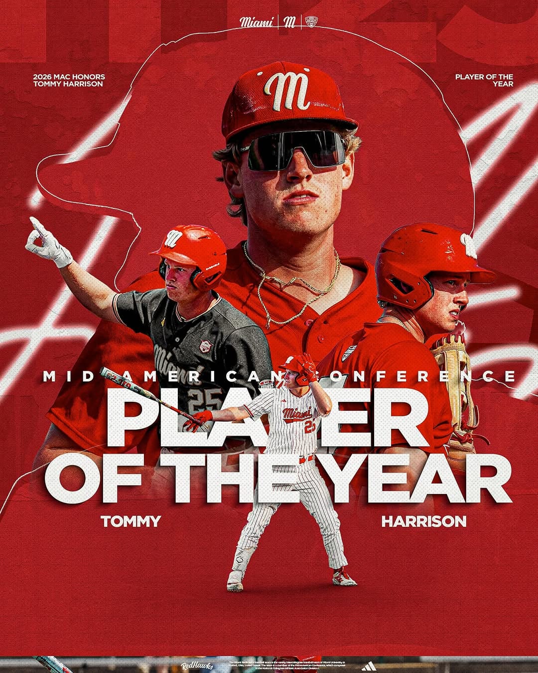 Post 9 by Miami RedHawks Baseball on Instagram (image)