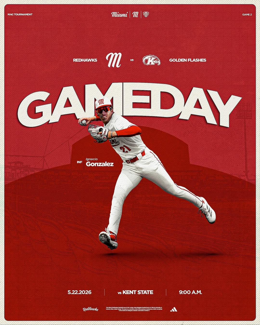 Post 6 by Miami RedHawks Baseball on Instagram (image)