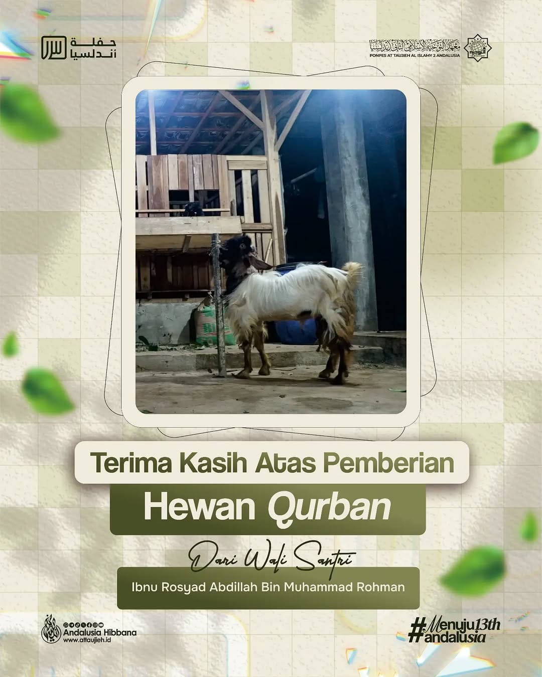 Post 2 by Pondok Pesantren At Taujieh Al Islamy 2 Andalusia on Instagram (image)