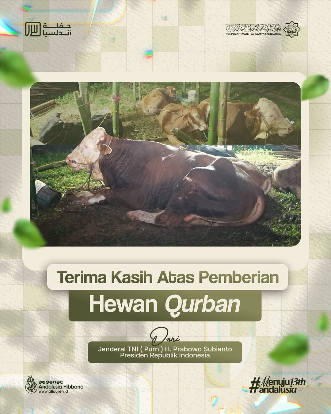 Post 6 by Pondok Pesantren At Taujieh Al Islamy 2 Andalusia on Instagram (image)