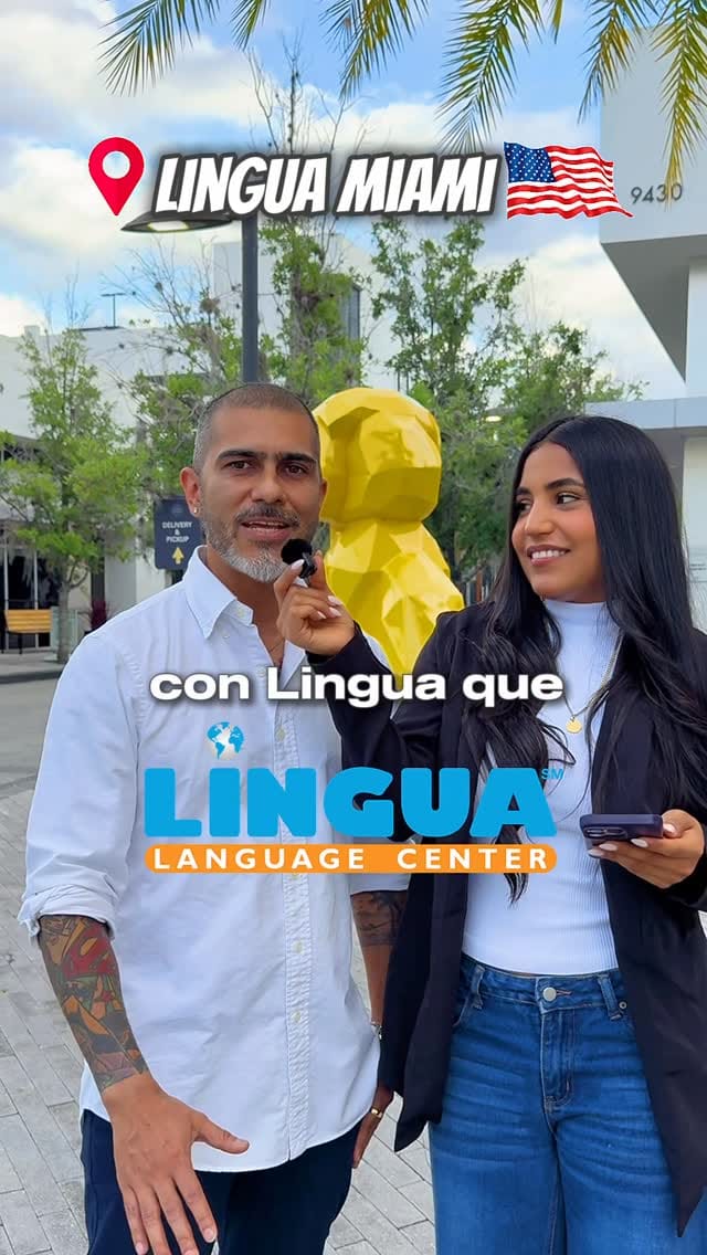 Post 1 by Lingua Language Center | English School in South Florida on Instagram (video)