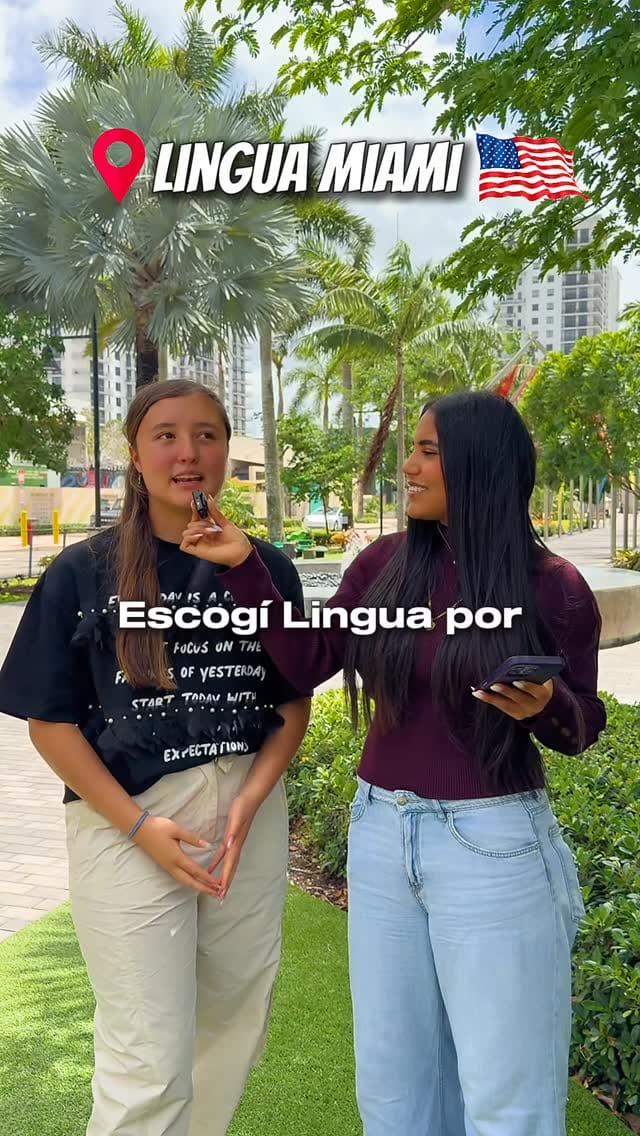 Post 5 by Lingua Language Center | English School in South Florida on Instagram (video)