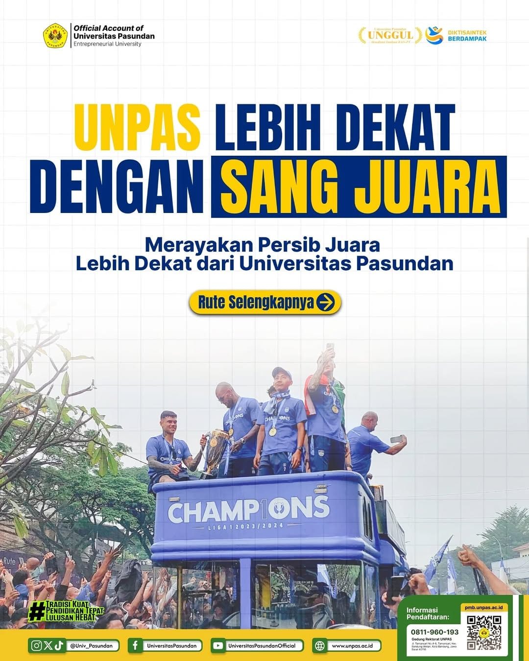 Post 4 by Universitas Pasundan (Unpas) on Instagram (carousel)