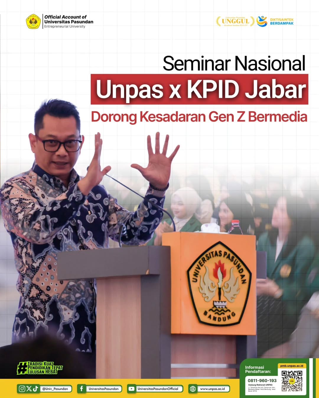 Post 8 by Universitas Pasundan (Unpas) on Instagram (carousel)
