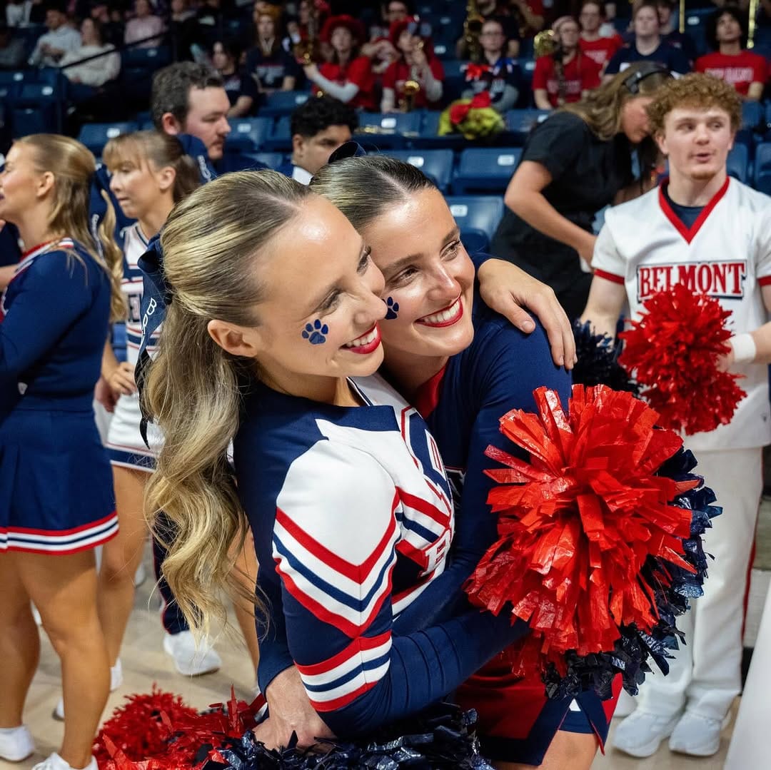Post 9 by Belmont University Cheer on Instagram (carousel)