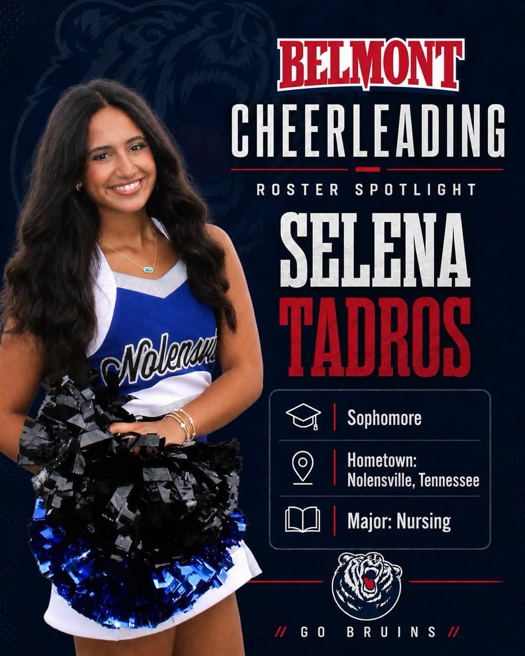 Post 2 by Belmont University Cheer on Instagram (image)