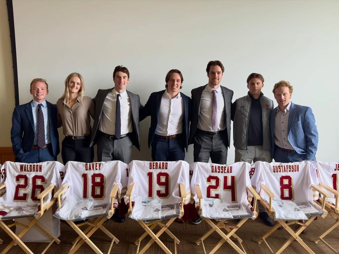 Post 9 by Boston College Men’s Hockey on Instagram (carousel)