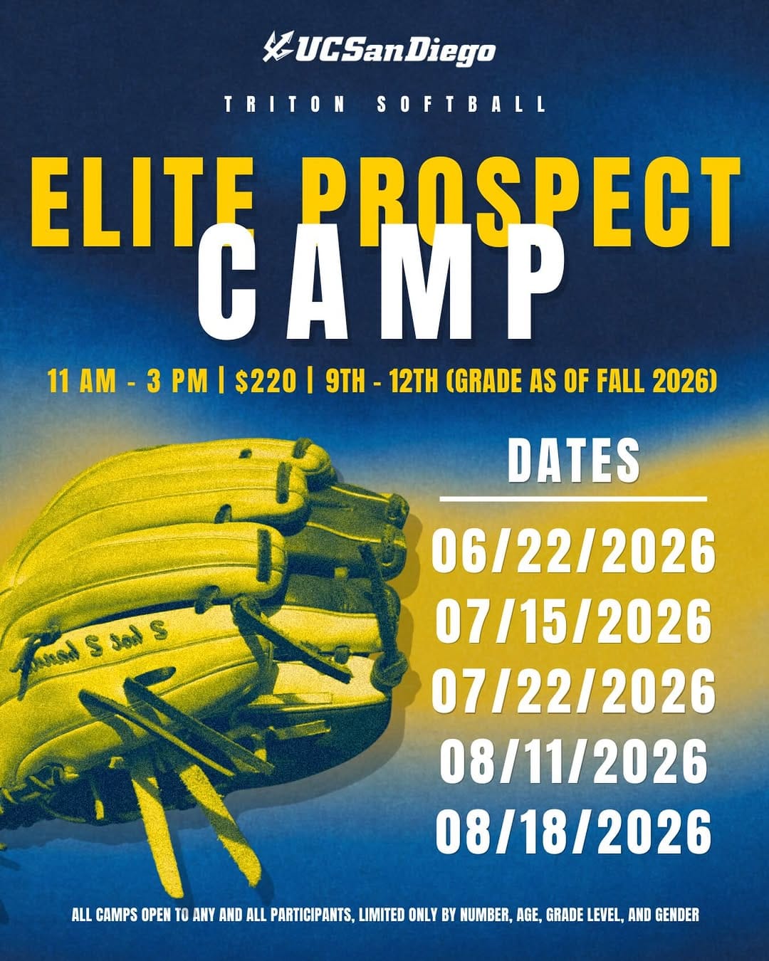 Post 3 by UC San Diego Softball on Instagram (image)