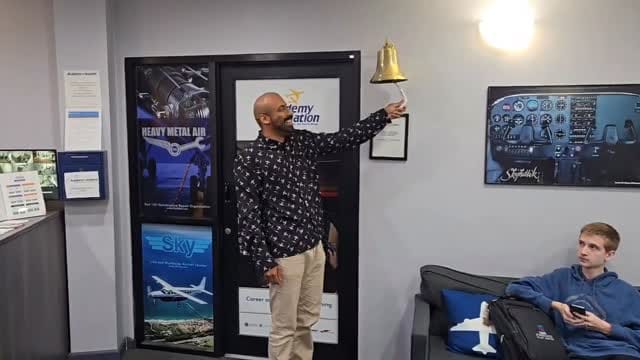 Post 9 by Academy of Aviation on Instagram (video)