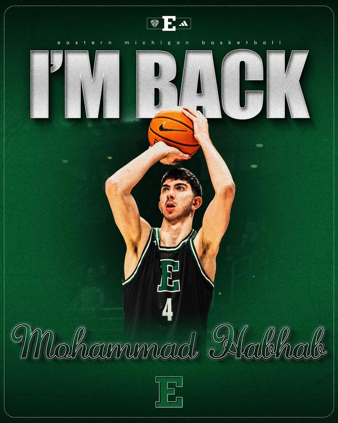 Post 4 by EMU Men's Basketball on Instagram (image)