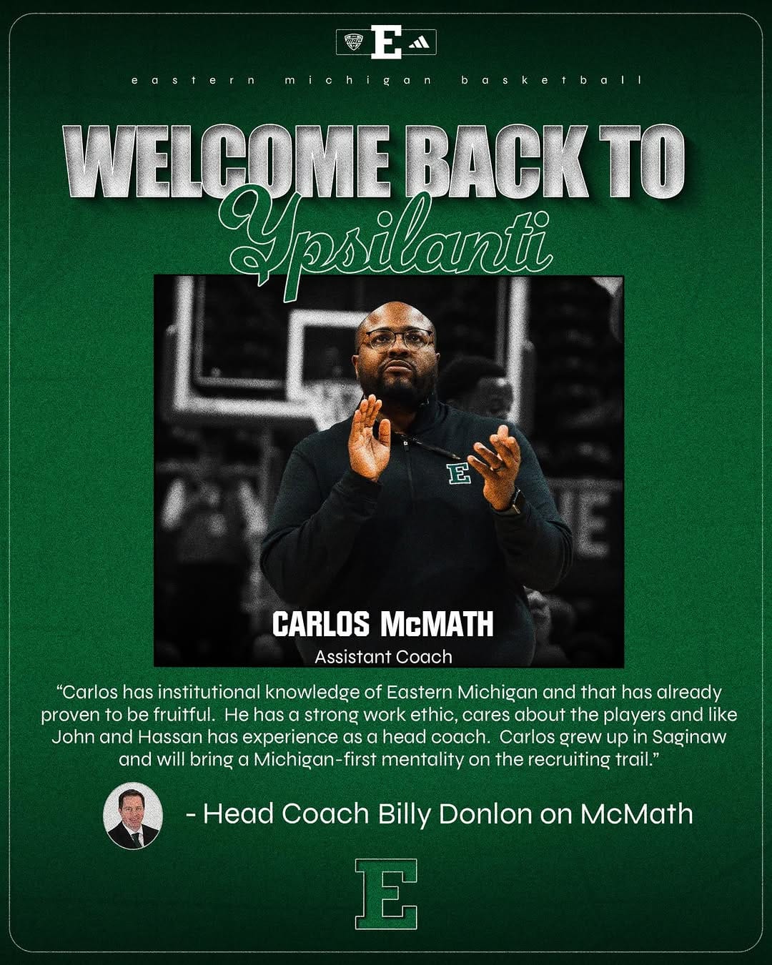 Post 5 by EMU Men's Basketball on Instagram (carousel)