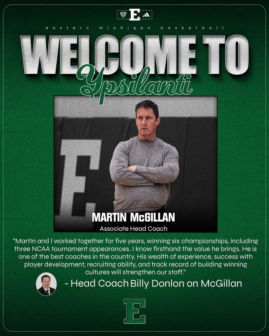 Post 9 by EMU Men's Basketball on Instagram (carousel)