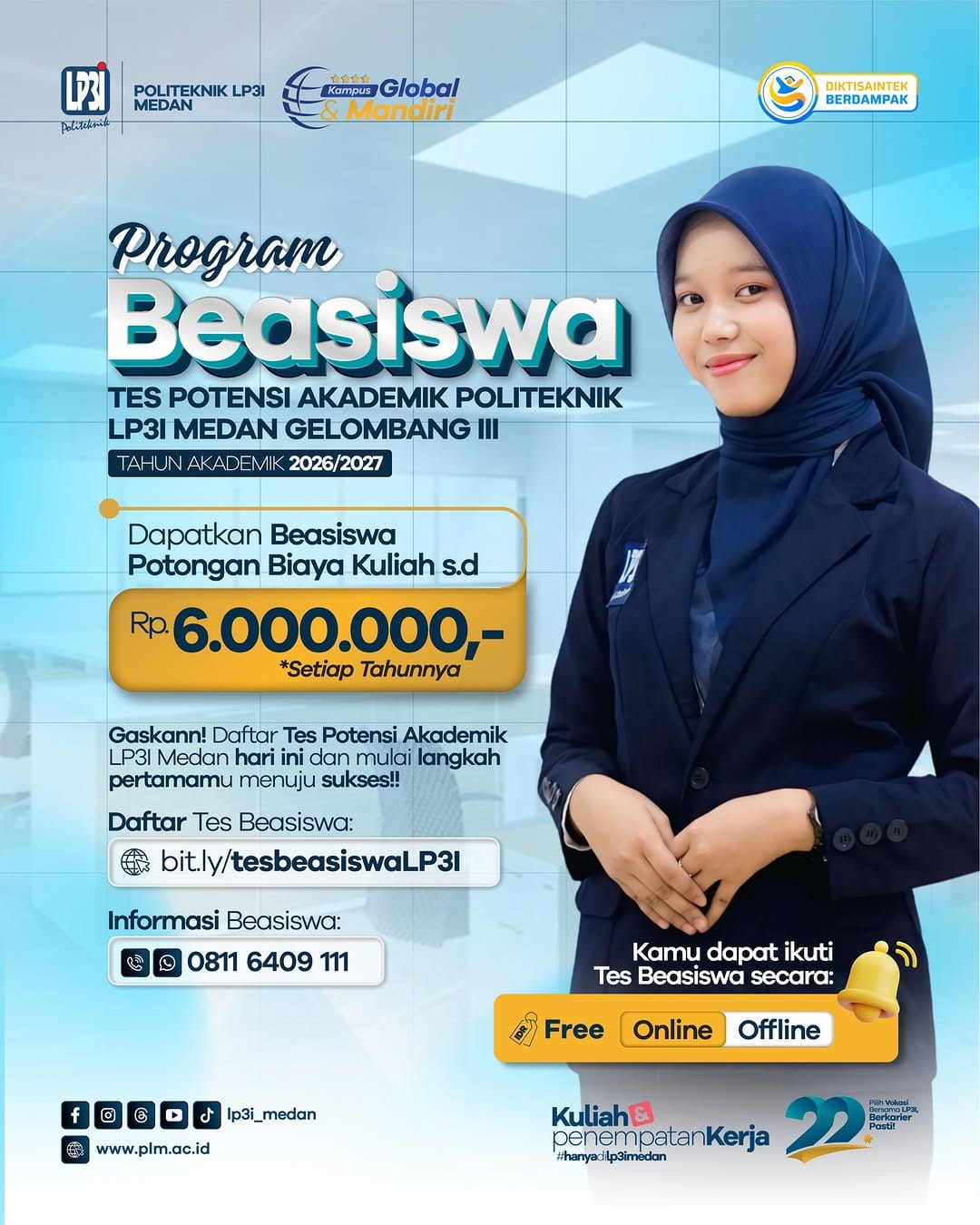 Post 10 by POLITEKNIK LP3I MEDAN on Instagram (carousel)