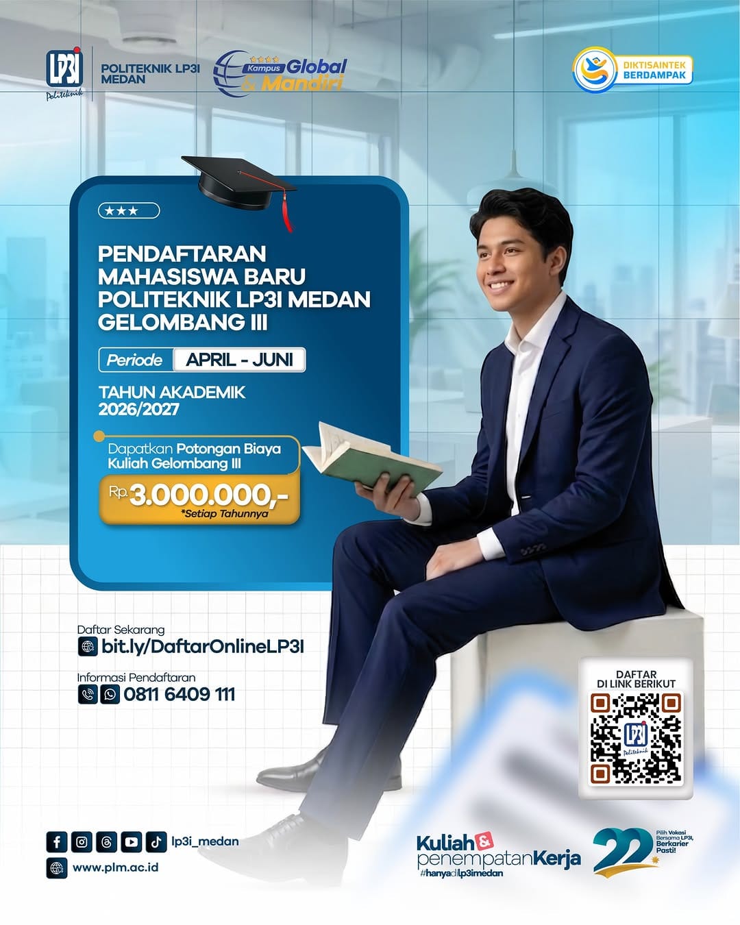 Post 8 by POLITEKNIK LP3I MEDAN on Instagram (carousel)