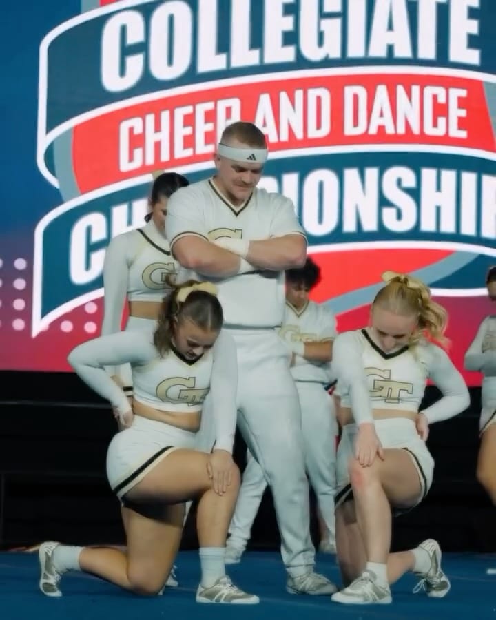 Post 10 by Georgia Tech Cheerleading on Instagram (video)