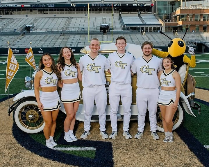 Post 1 by Georgia Tech Cheerleading on Instagram (carousel)