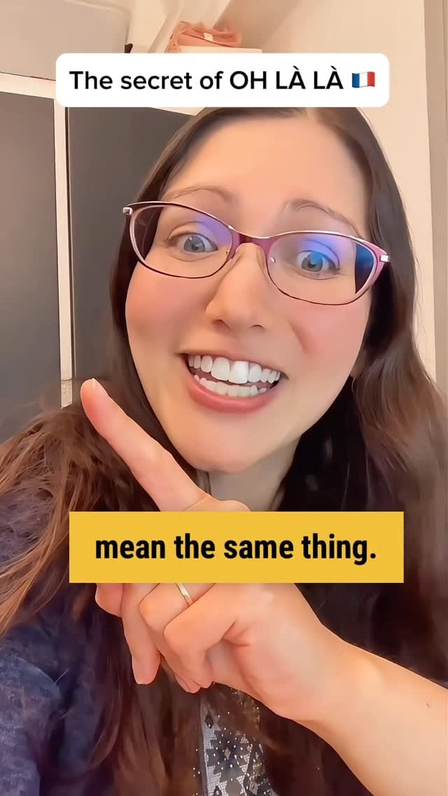 Post 1 by Learn French with Tania 🇫🇷 on Instagram (video)