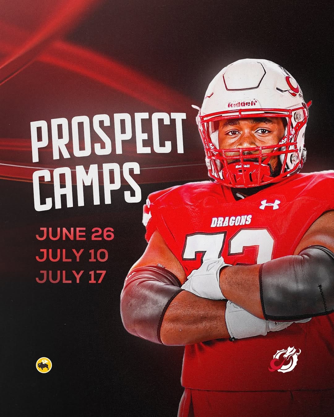 Post 4 by MSUM Dragon Football on Instagram (image)