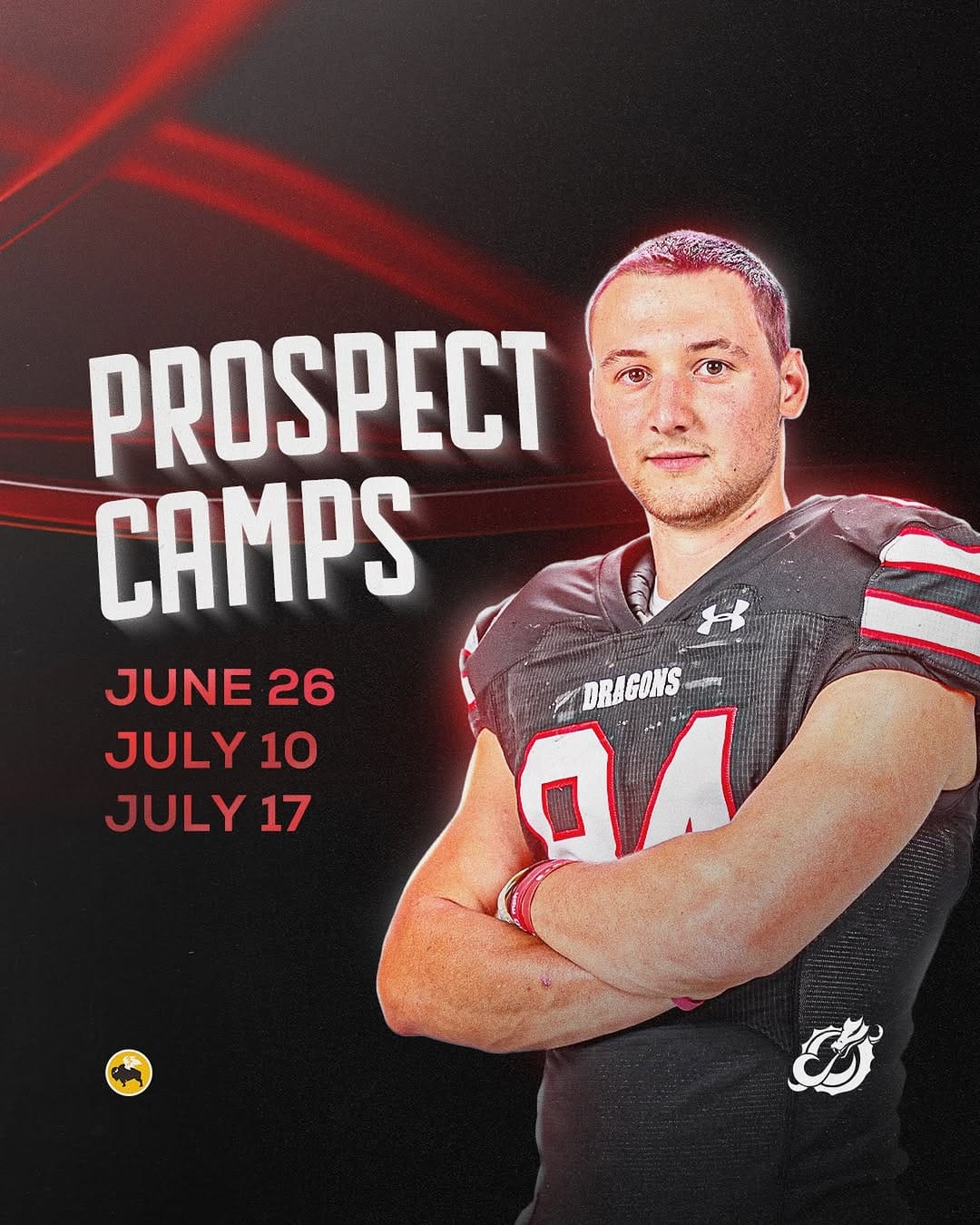 Post 9 by MSUM Dragon Football on Instagram (image)