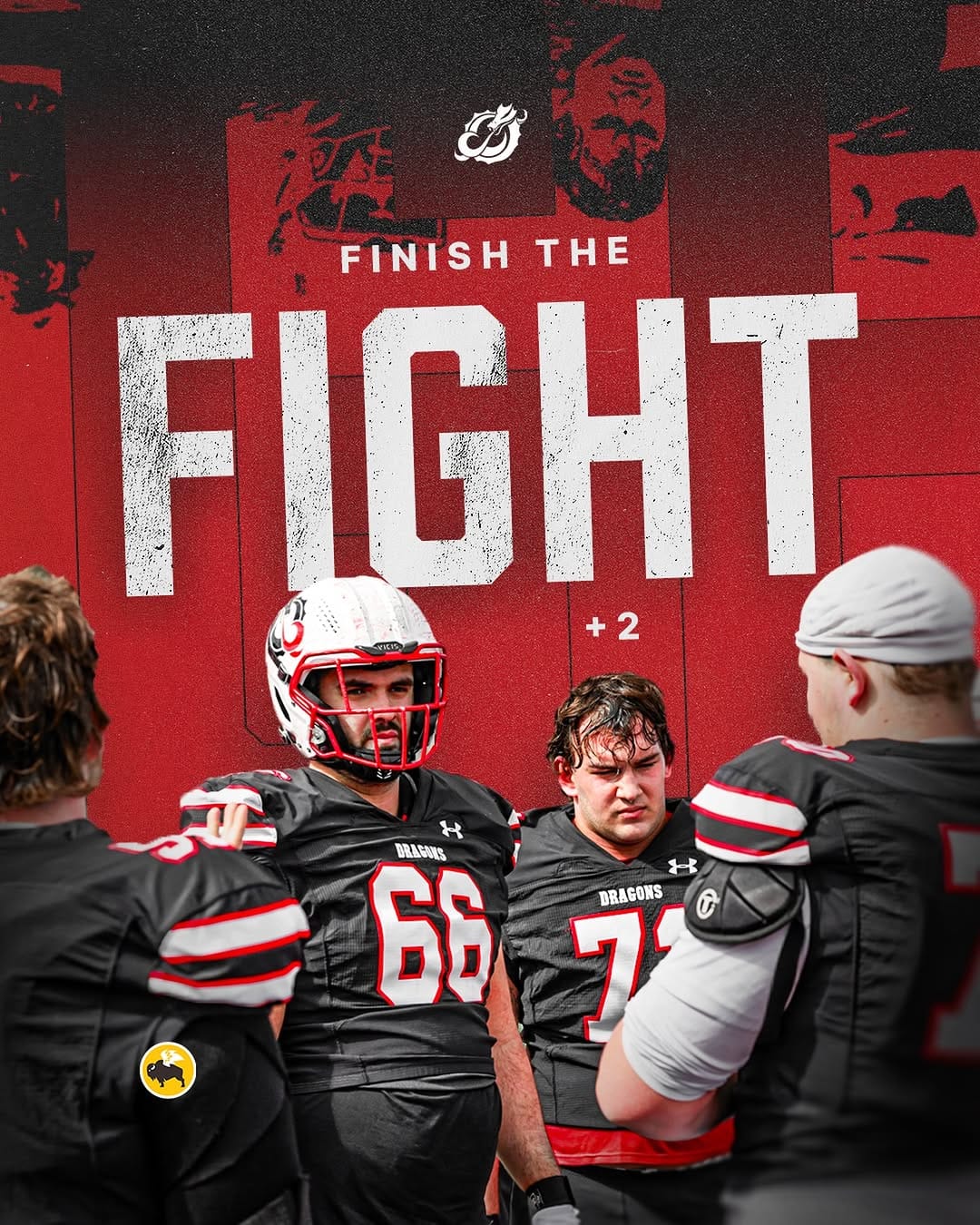 Post 1 by MSUM Dragon Football on Instagram (image)