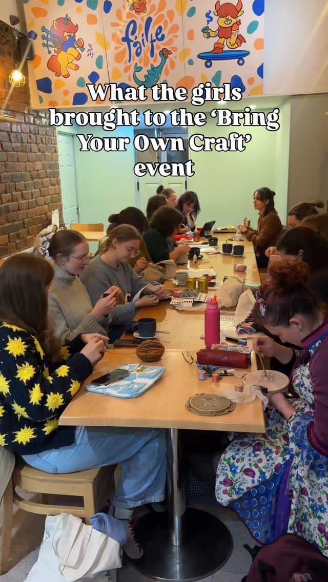 Post 9 by Girls Craft Club | Social club for girls in Edinburgh on Instagram (video)