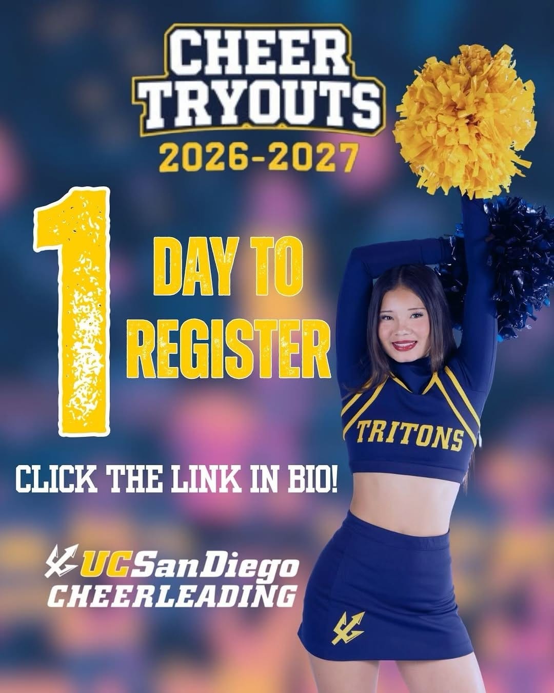 Post 3 by UCSD Cheerleading on Instagram (image)