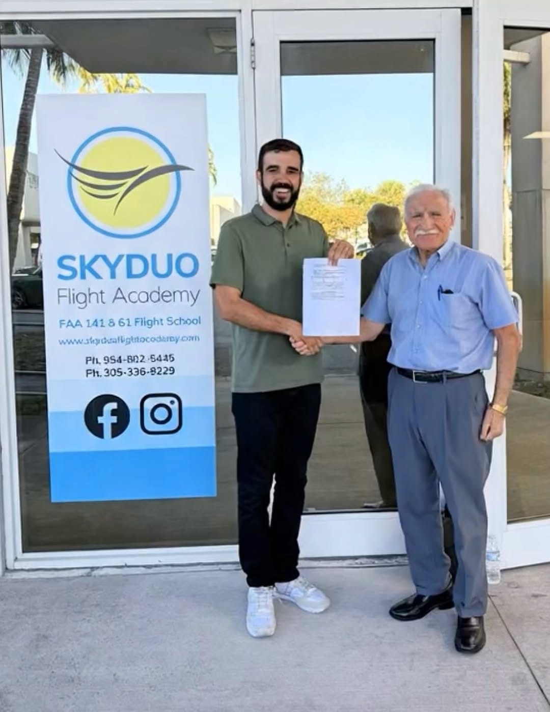 Post 3 by Skyduo Flight Academy on Instagram (image)