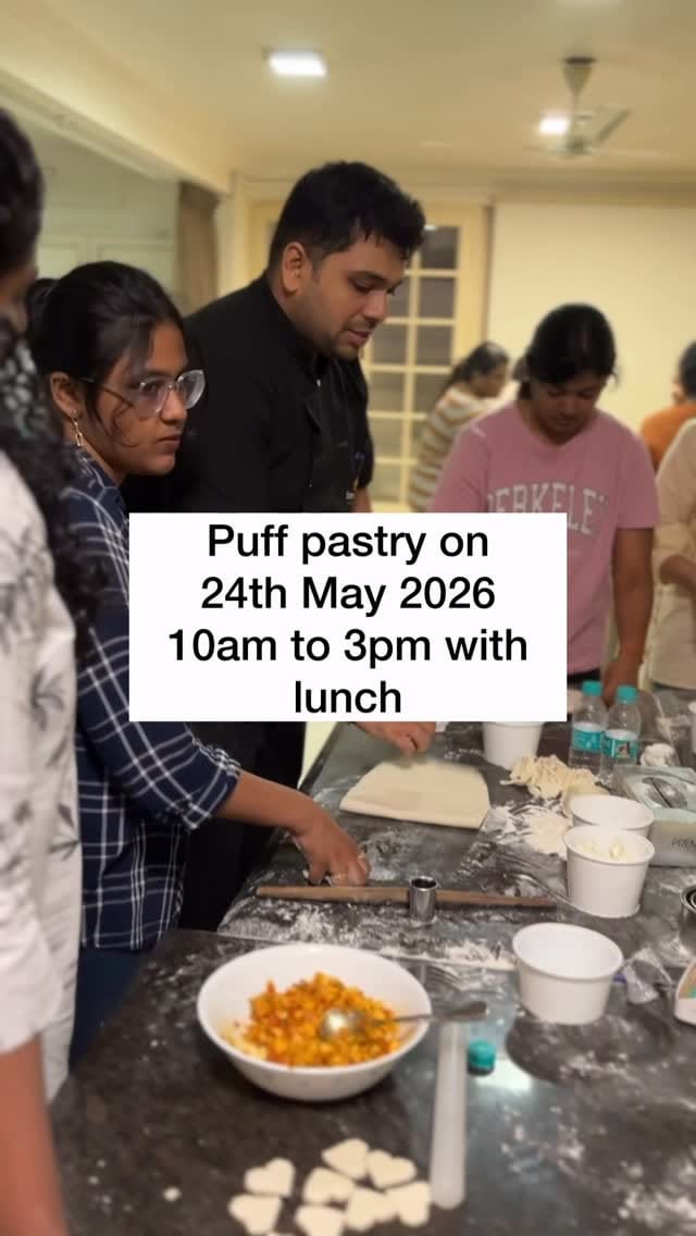 Post 4 by Piyus Arya - Baking & Cooking Classes on Instagram (video)