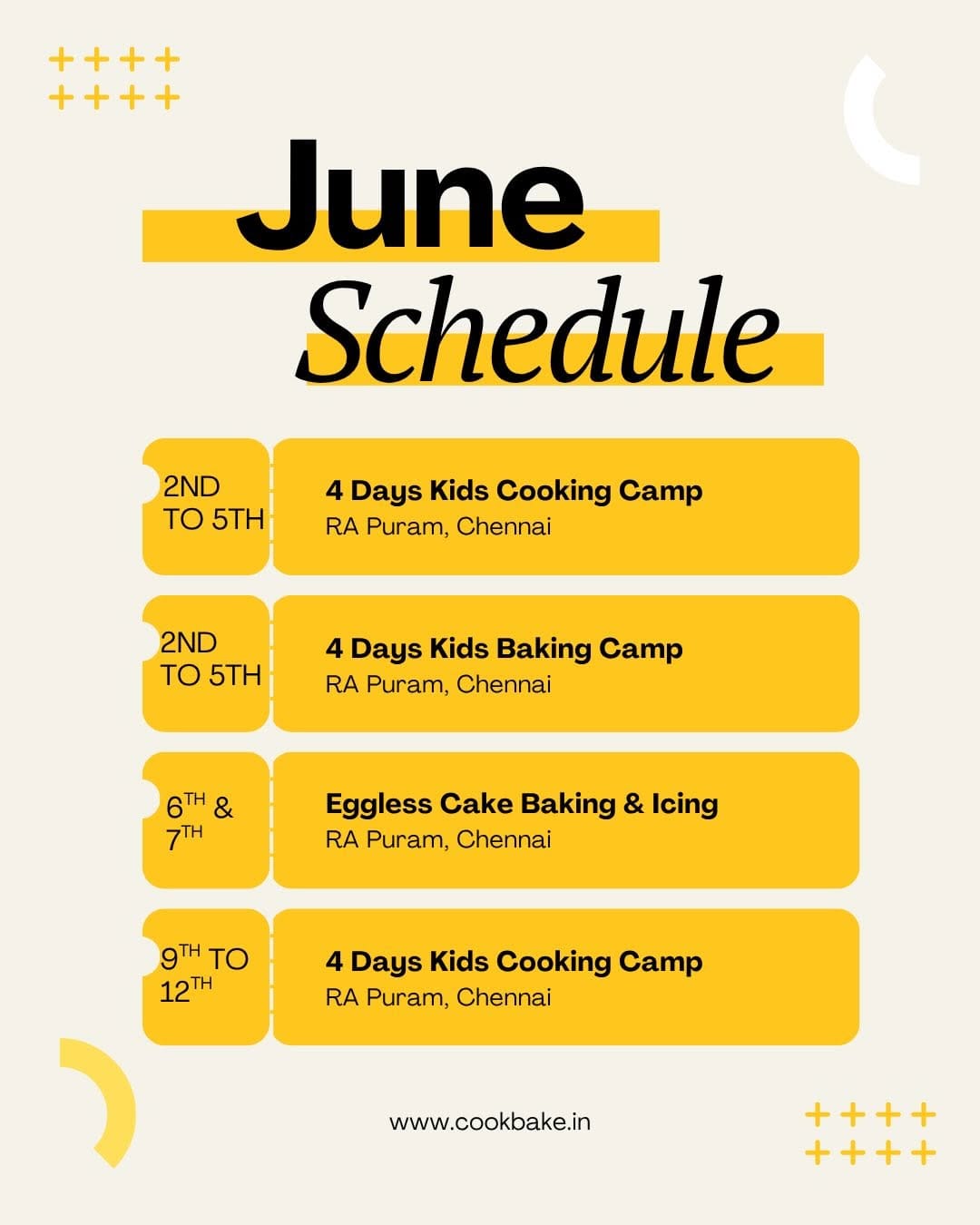 Post 1 by Piyus Arya - Baking & Cooking Classes on Instagram (carousel)