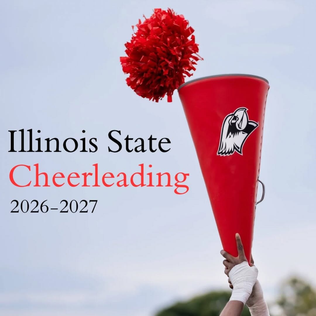 Post 4 by Illinois State Cheerleading on Instagram (carousel)