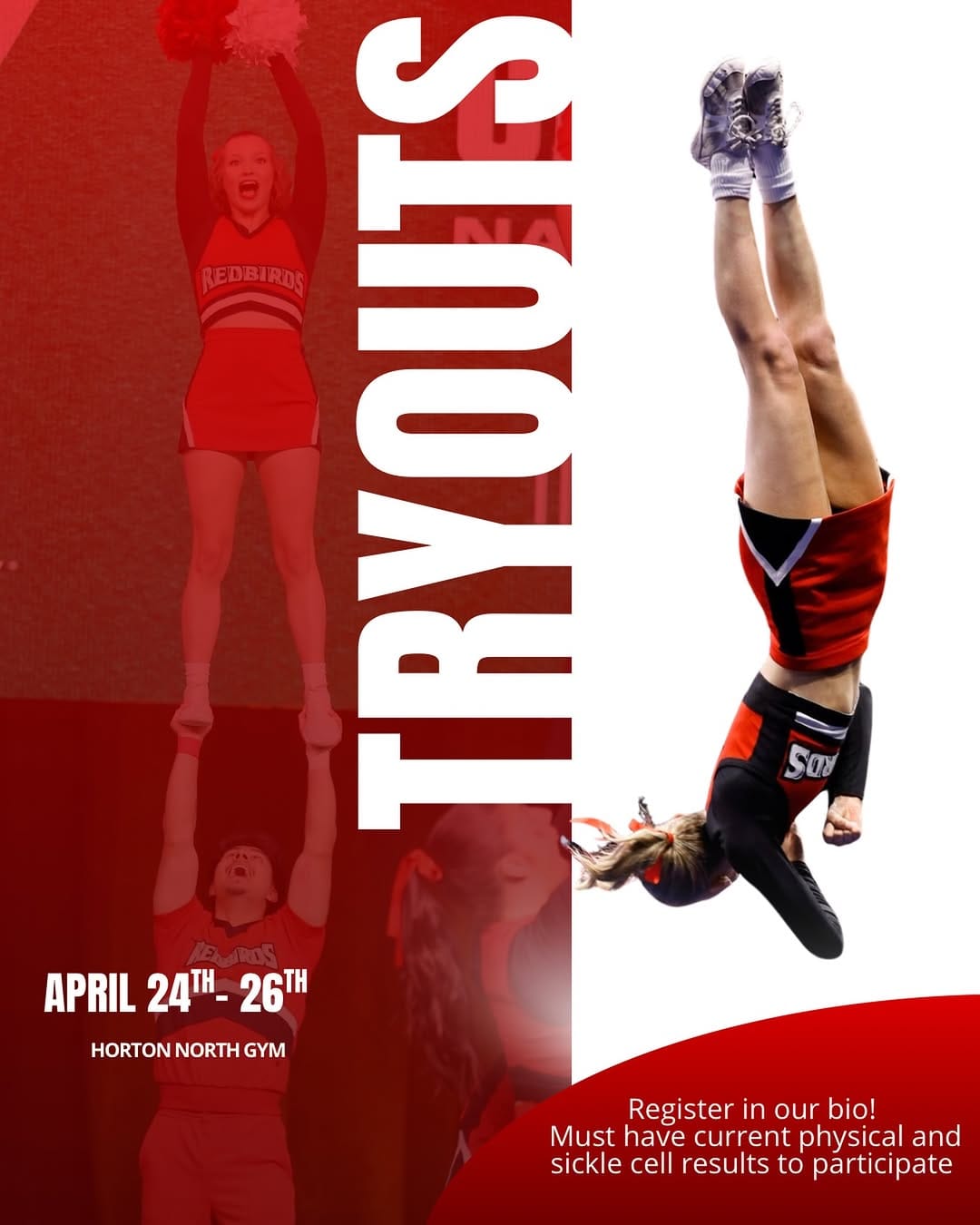Post 6 by Illinois State Cheerleading on Instagram (image)