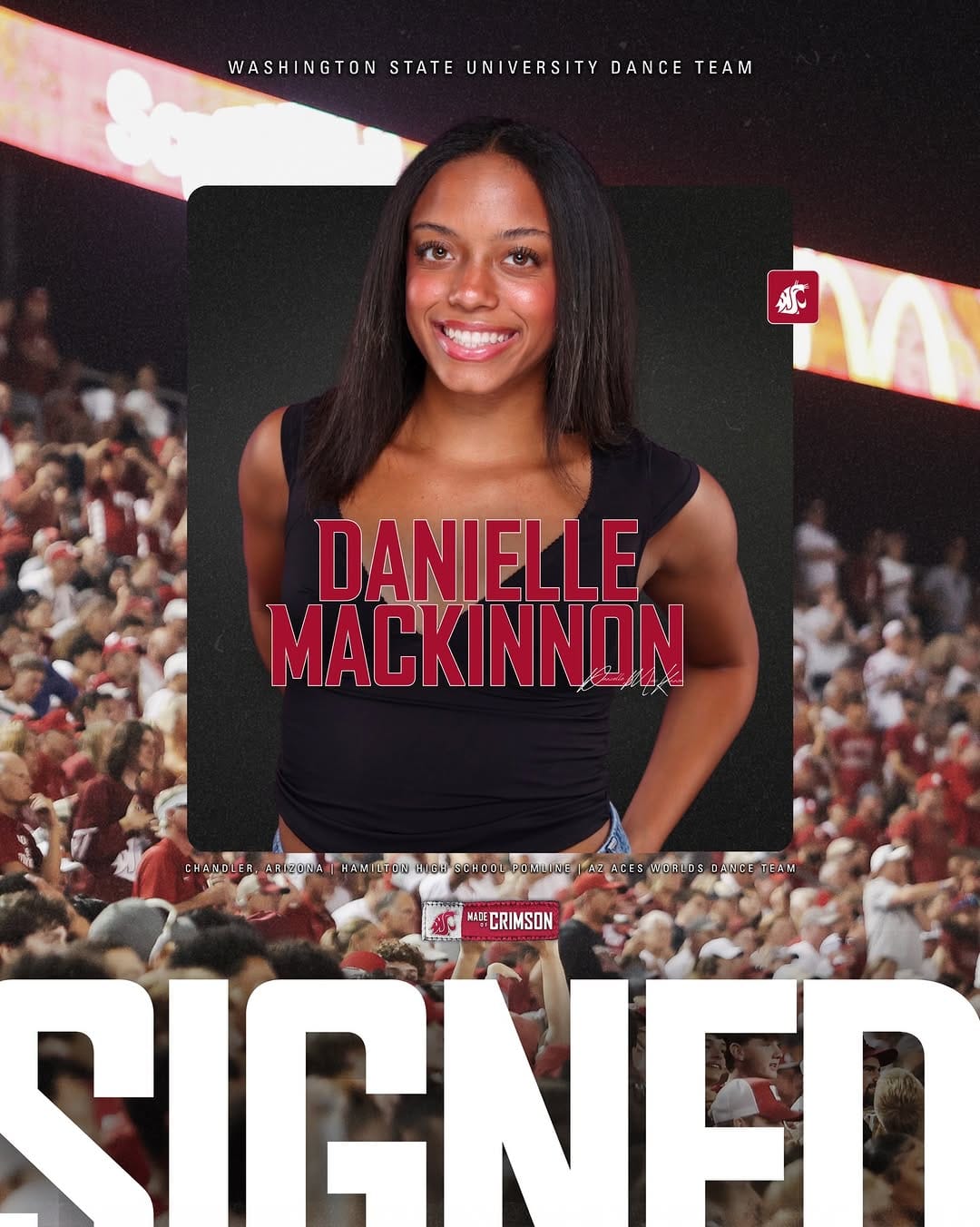 Post 9 by WSU Dance Team on Instagram (image)