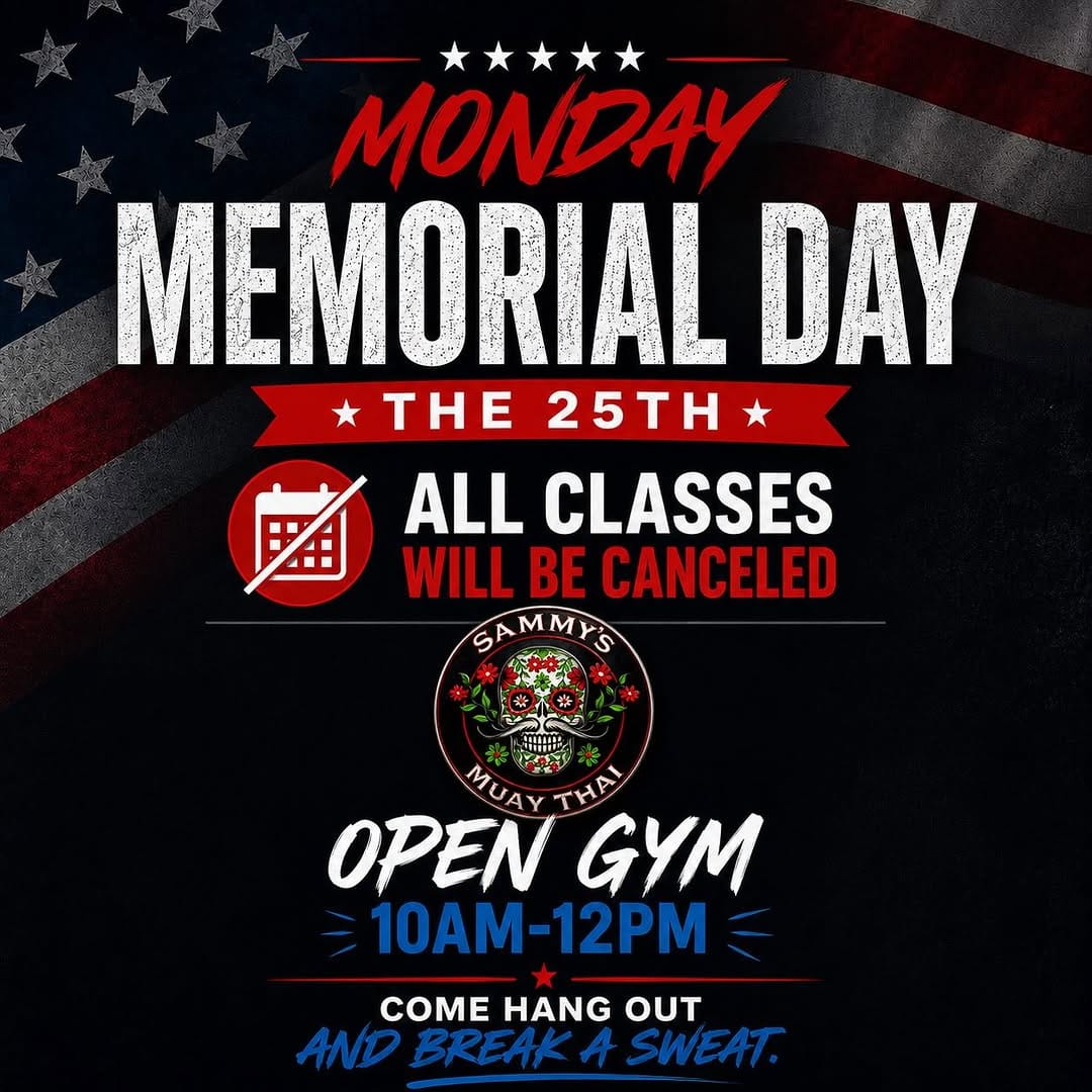 Post 6 by Sammy’s Muay Thai on Instagram (image)