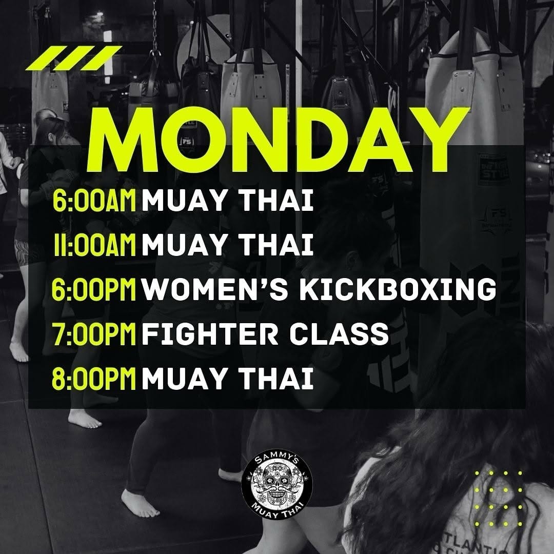 Post 9 by Sammy’s Muay Thai on Instagram (carousel)