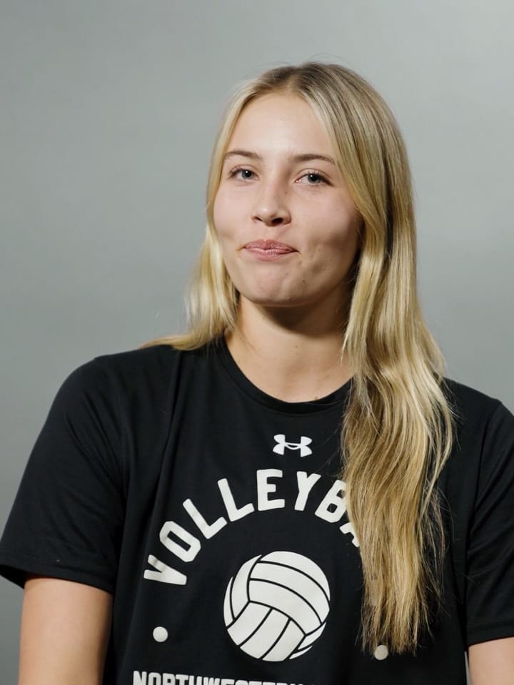 Post 1 by Northwestern Volleyball on Instagram (carousel)