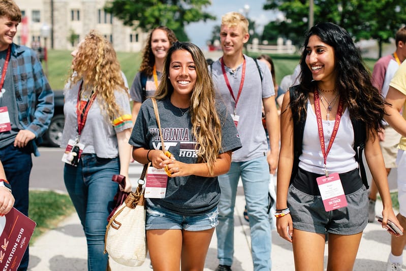 Post 10 by Hokies on Track (New Student & Family Programs) on Instagram (image)