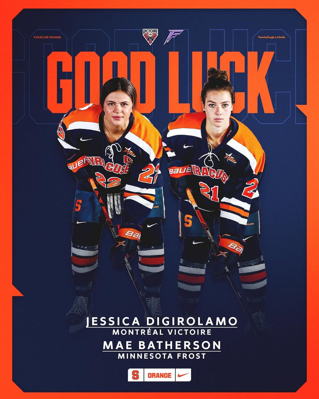 Post 6 by Syracuse Hockey on Instagram (image)