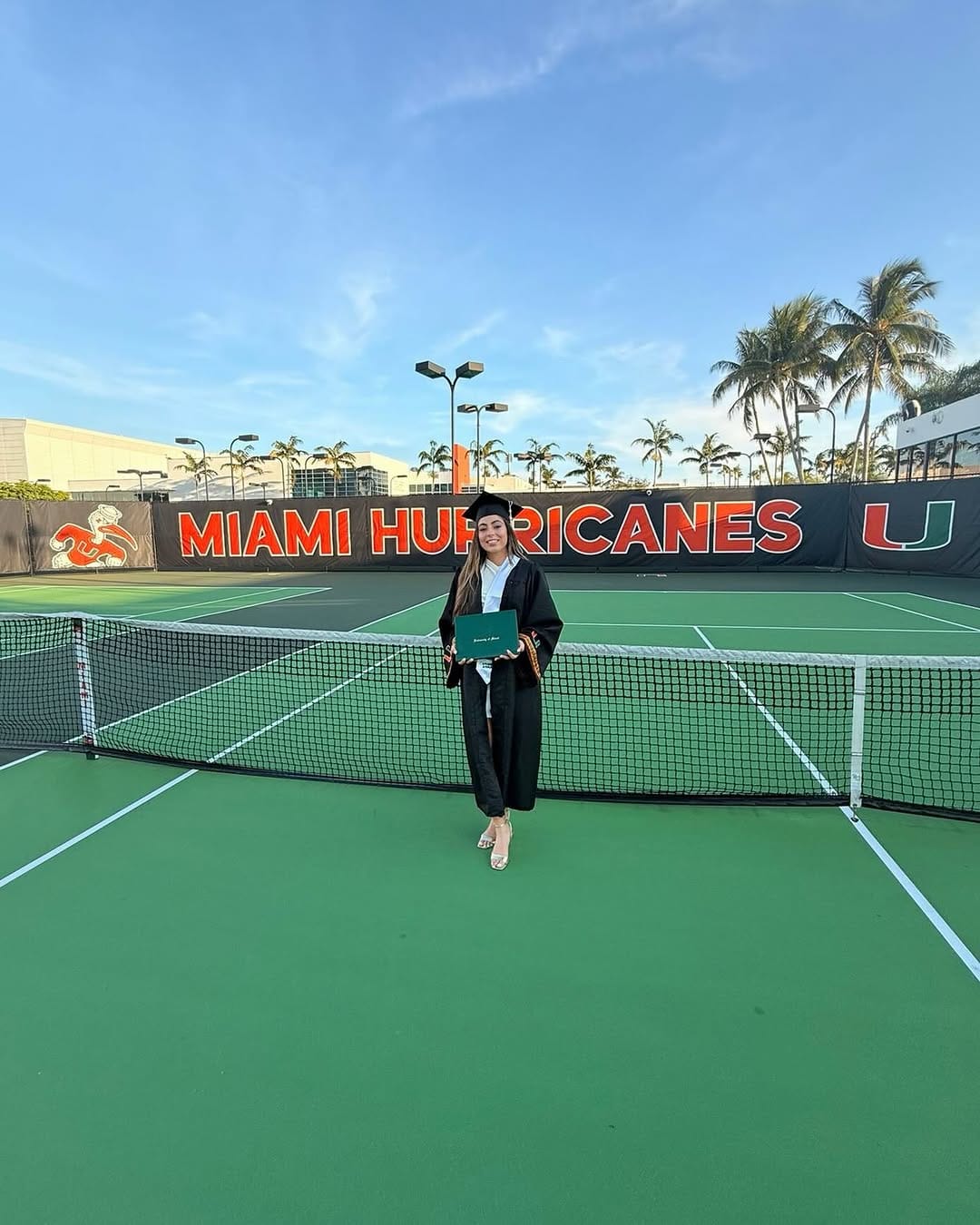 Post 7 by Miami Hurricanes Women’s Tennis on Instagram (carousel)