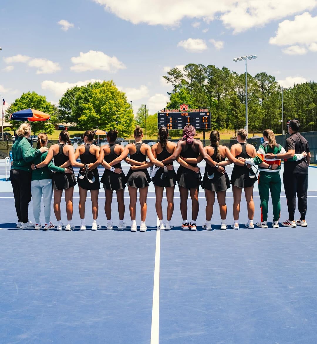 Post 8 by Miami Hurricanes Women’s Tennis on Instagram (image)