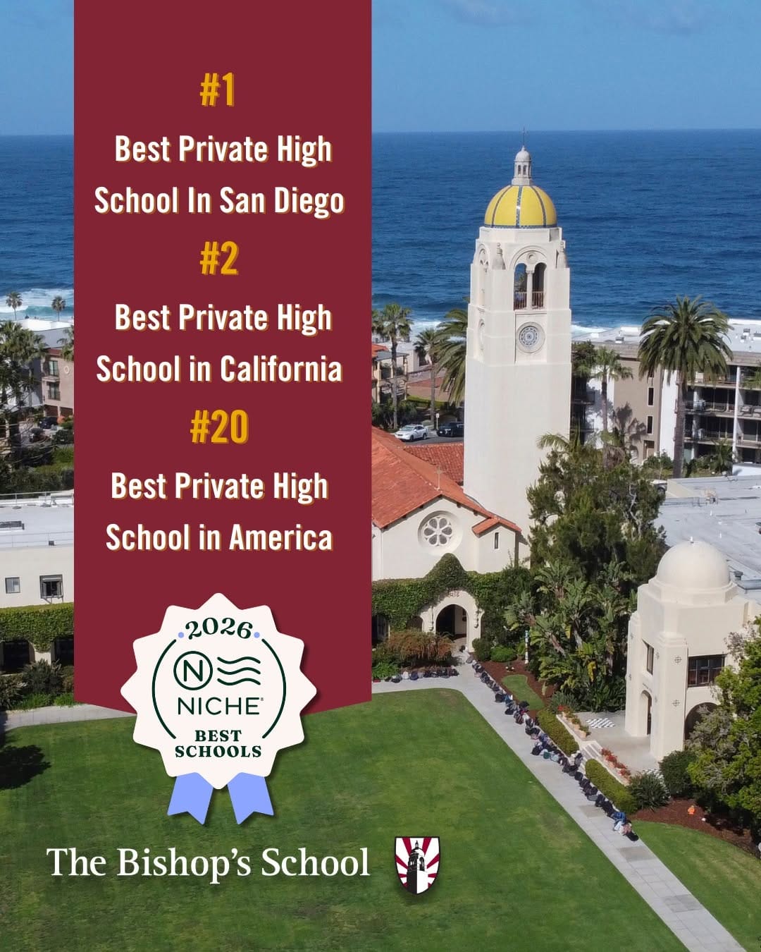 Post 9 by The Bishop's School on Instagram (image)