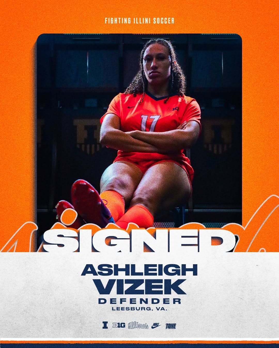 Post 10 by Illinois Soccer on Instagram (image)
