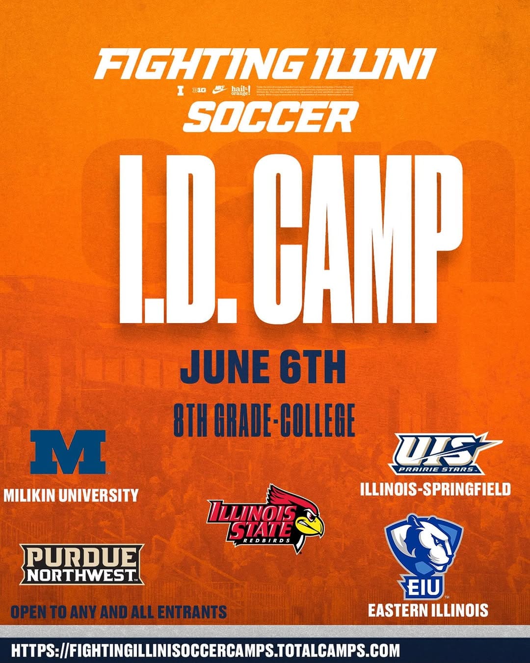 Post 3 by Illinois Soccer on Instagram (image)