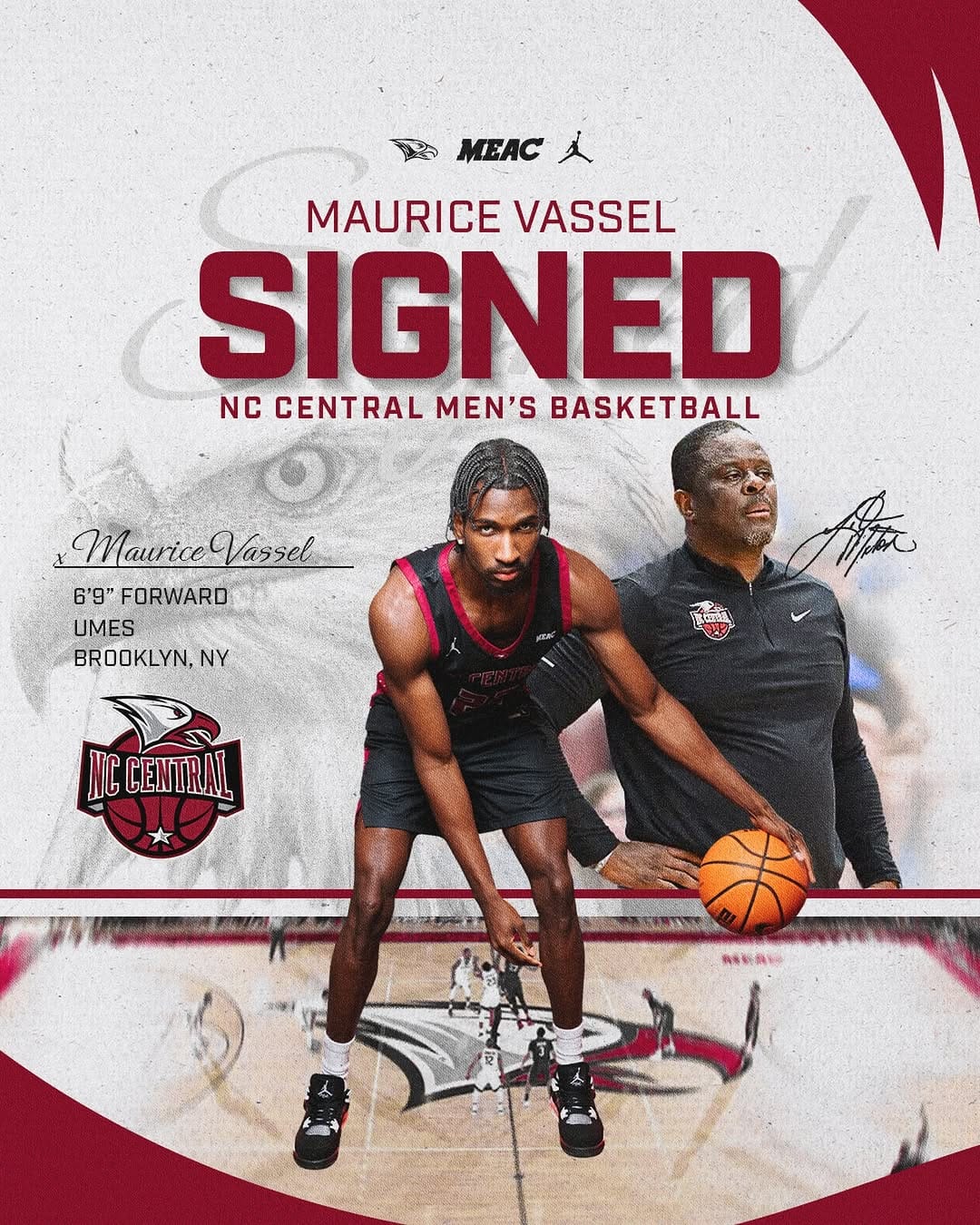 Post 2 by NCCU MBB on Instagram (image)